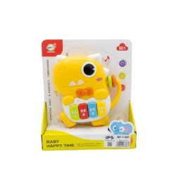 Baby Piano Dinosaur - Yellow